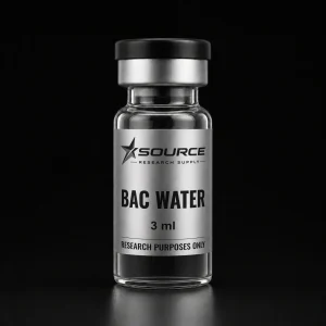 BAC WATER 3 mL product vial