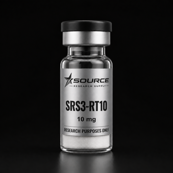 Source Research Supply SRS3-RT10 10mg vial with white contents